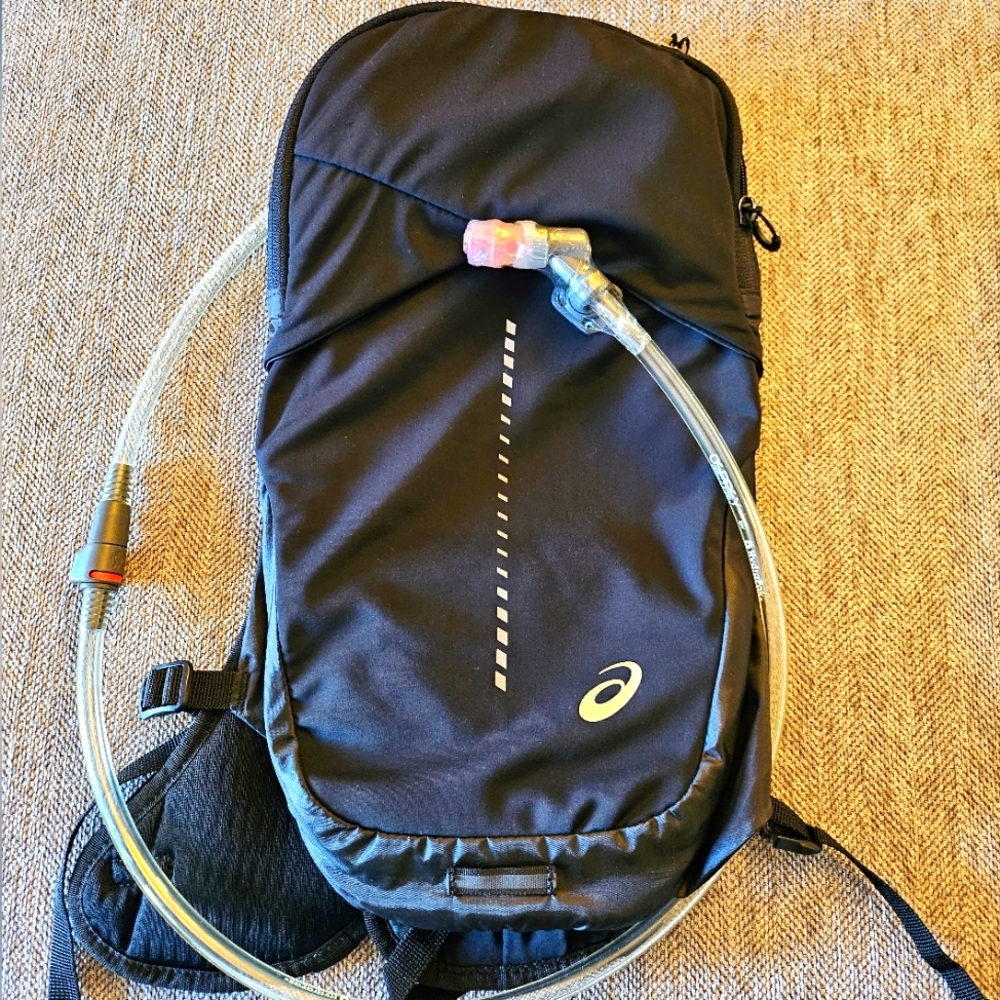Asics Black Hydration Backpack